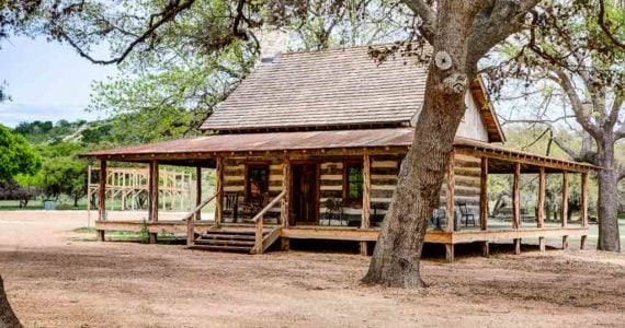 antique cabin