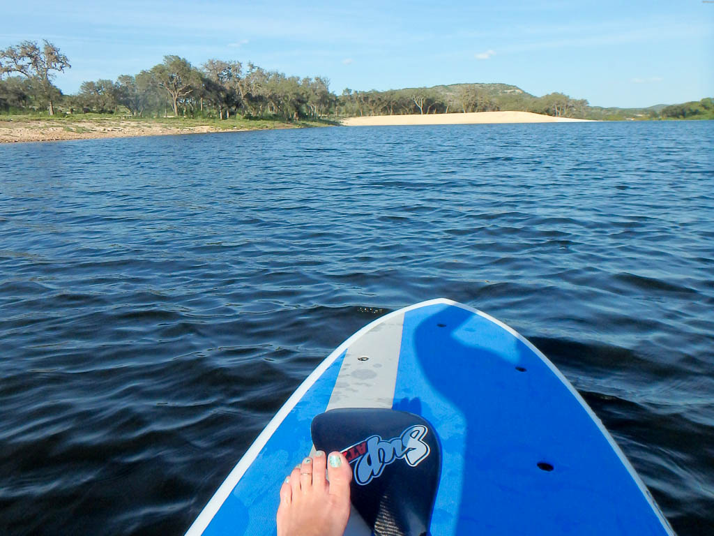 paddleboarding OX Ranch
