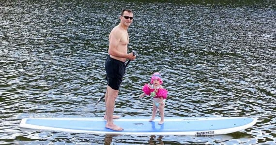 paddleboarding in Texas