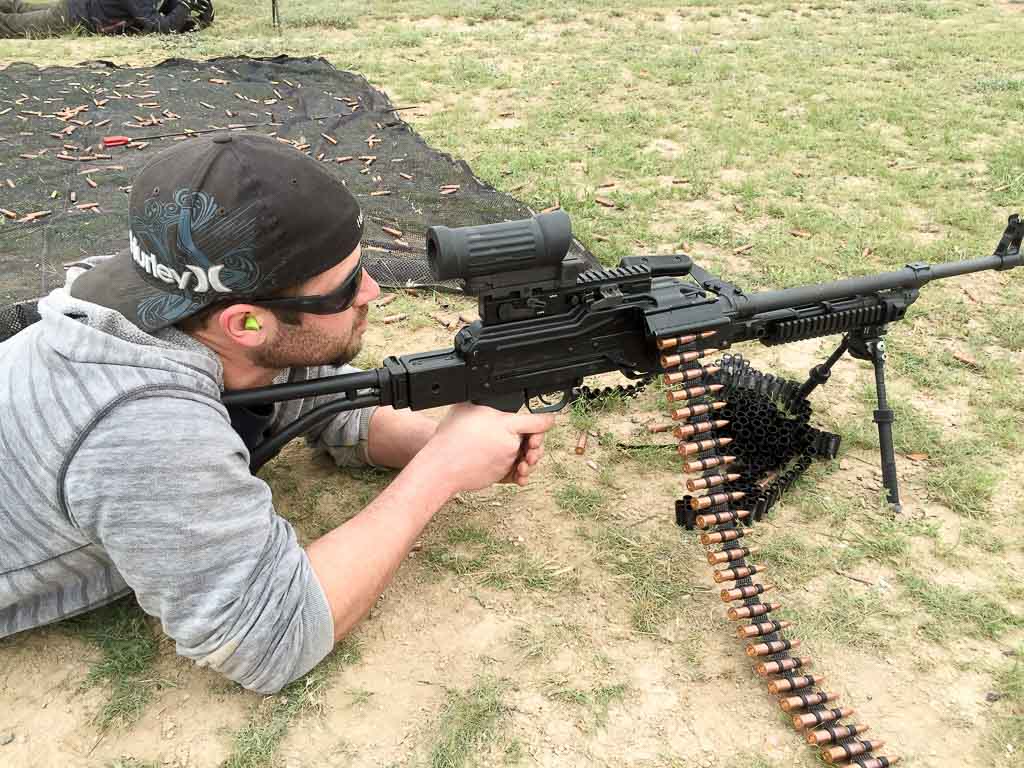 bachelor party pkm machine gun