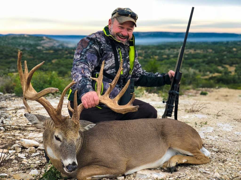 Texas deer size.