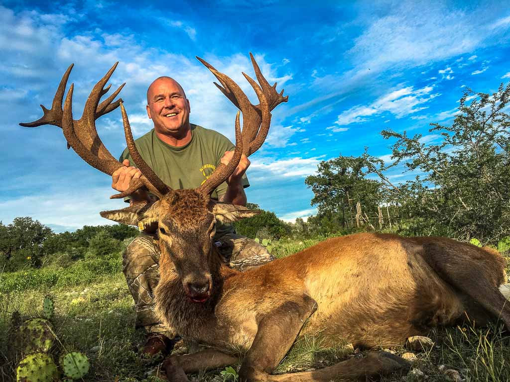 Jeg er stolt Macadam frokost Red Stag Hunting | 18,000 Acres in Texas | 60+ Species | Ox Ranch