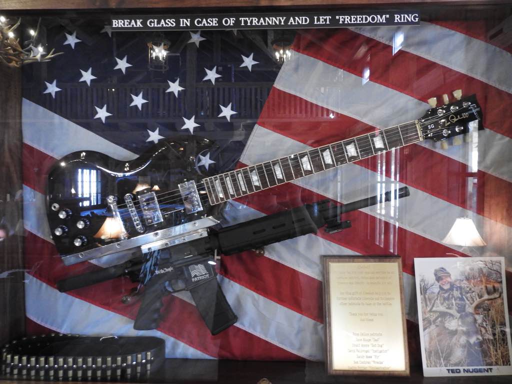 Ted Nugent birthday guitar